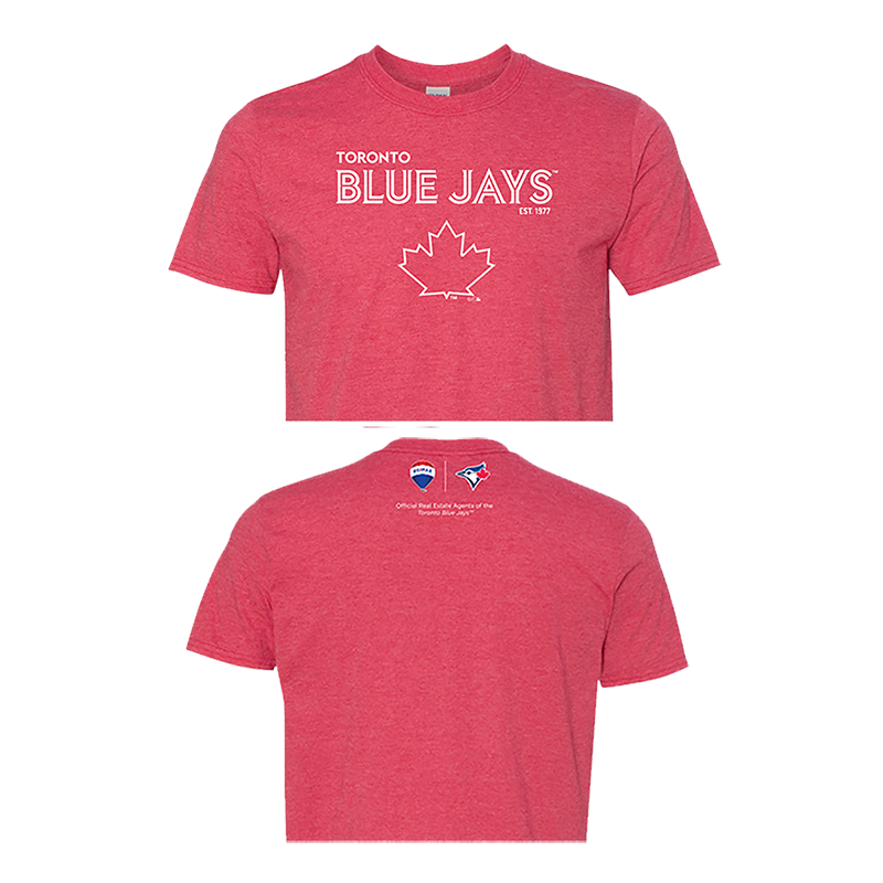Co-Branded Blue Jays Tee - Red