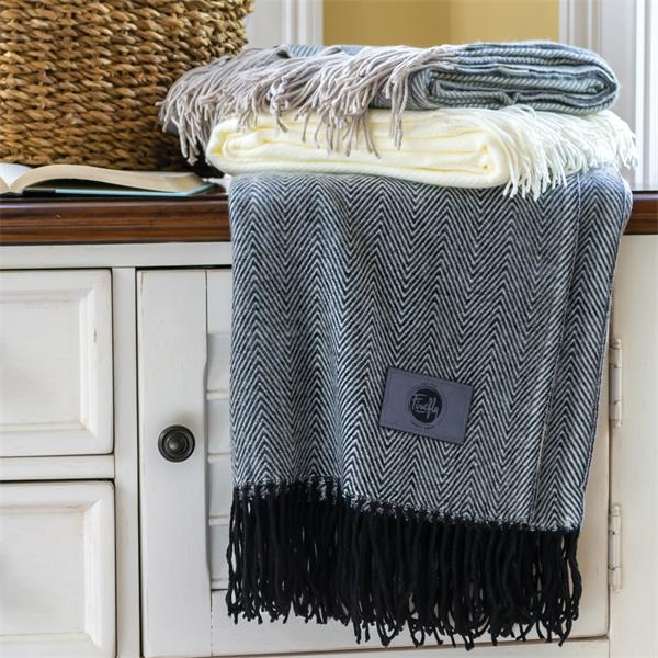 Herringbone Throw